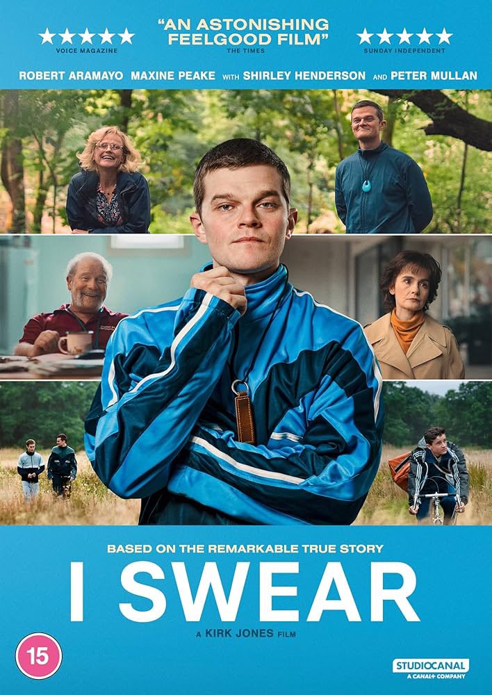 Karl_Reid's tweet photo. I swear - The John Davidson film.

WOW! What a film.

Educational and emotional.

Absolutely right that the UK and especially Scotland stood up to defend him after the recent BAFTA’s incident. 

Please go watch it. It’s on #Netflix now.

#ISwear #Tourettes https://t.co/4ASS2ArEIh