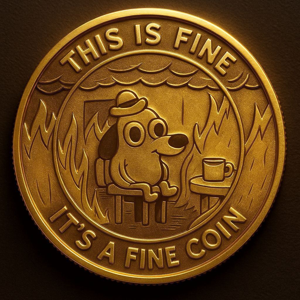 What's in your bag?!

Will you be $FINE?

$FINE CA 🔥🐸🔥
0x75c97384ca209f915381755c582ec0e2ce88c1ba