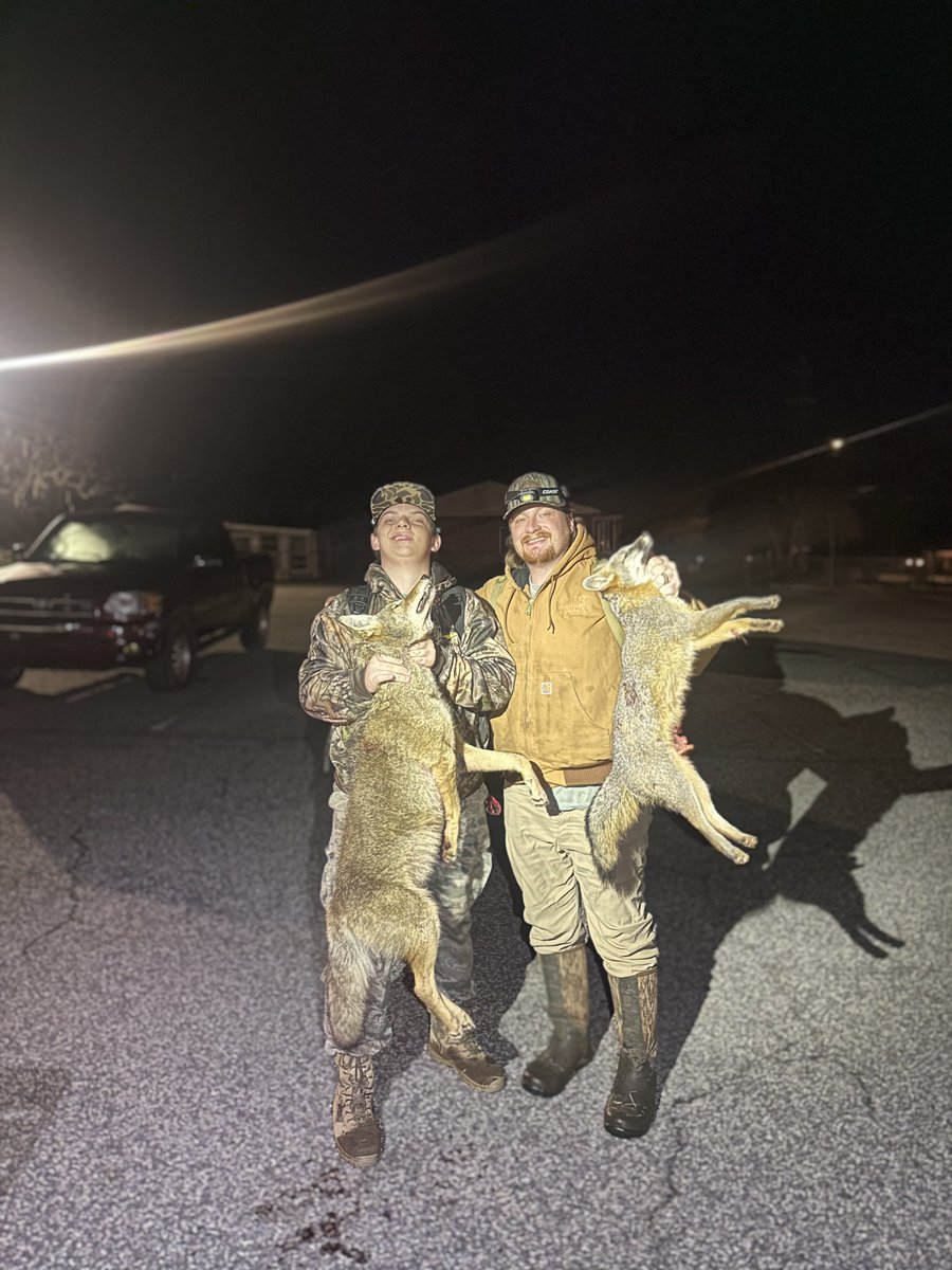 The 30 critters on a nighttime thermal hunt were really cool, but it's the 1 salvation that matters in the big picture. Thanks to great, Kingdom-minded partners at 1025 Church in Statham, we now have a Predator Camp.