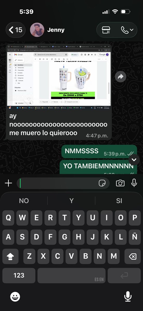 Oh si, ya me llegó y mi mamá está muy emocionada