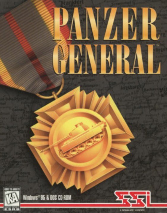 Disciple4Lif's tweet photo. Played this a lot as a Teen.
Great game.
#PanzerGeneral https://t.co/cMi1IpaEeZ