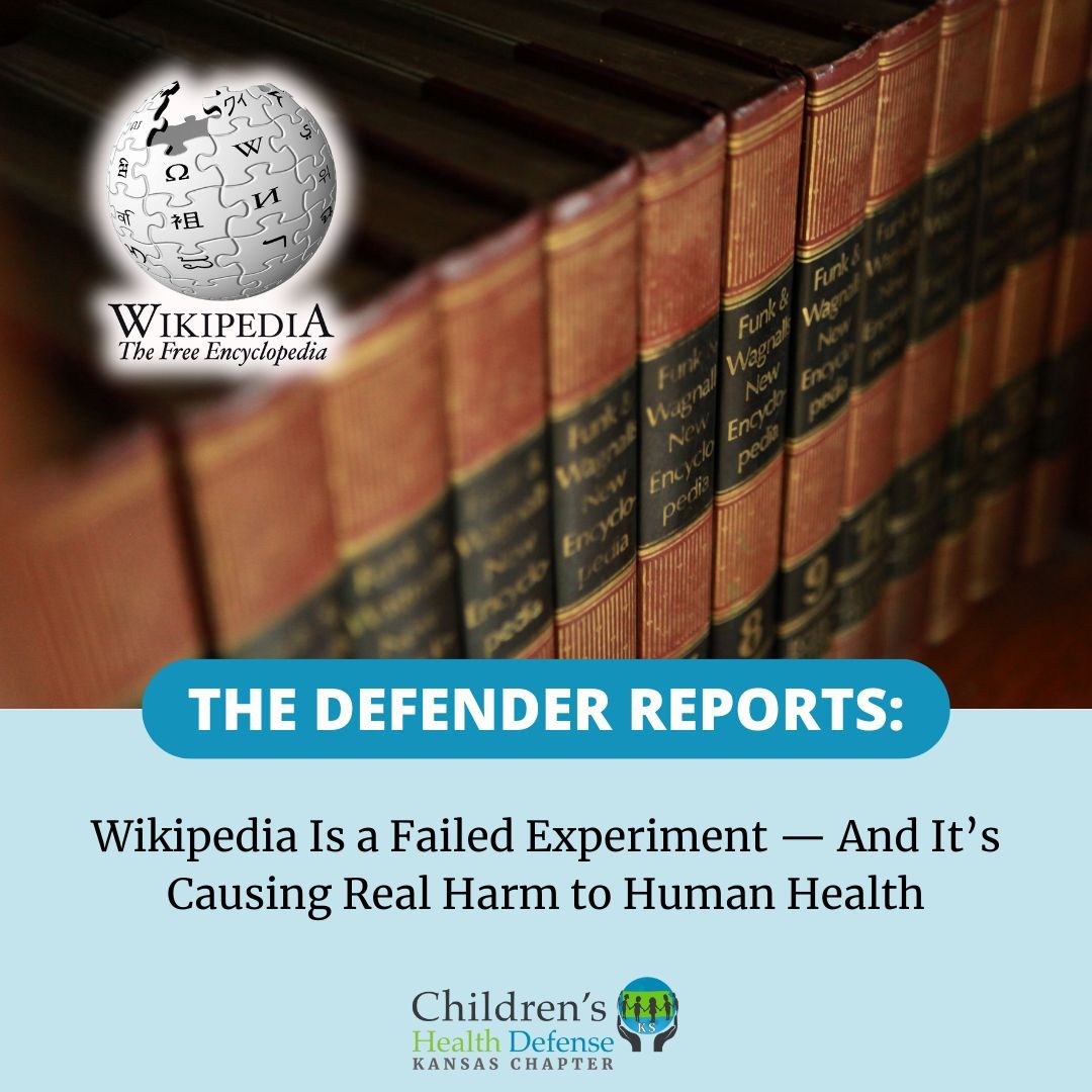 An interesting read 👉 childrenshealthdefense.org/defender/wikip…