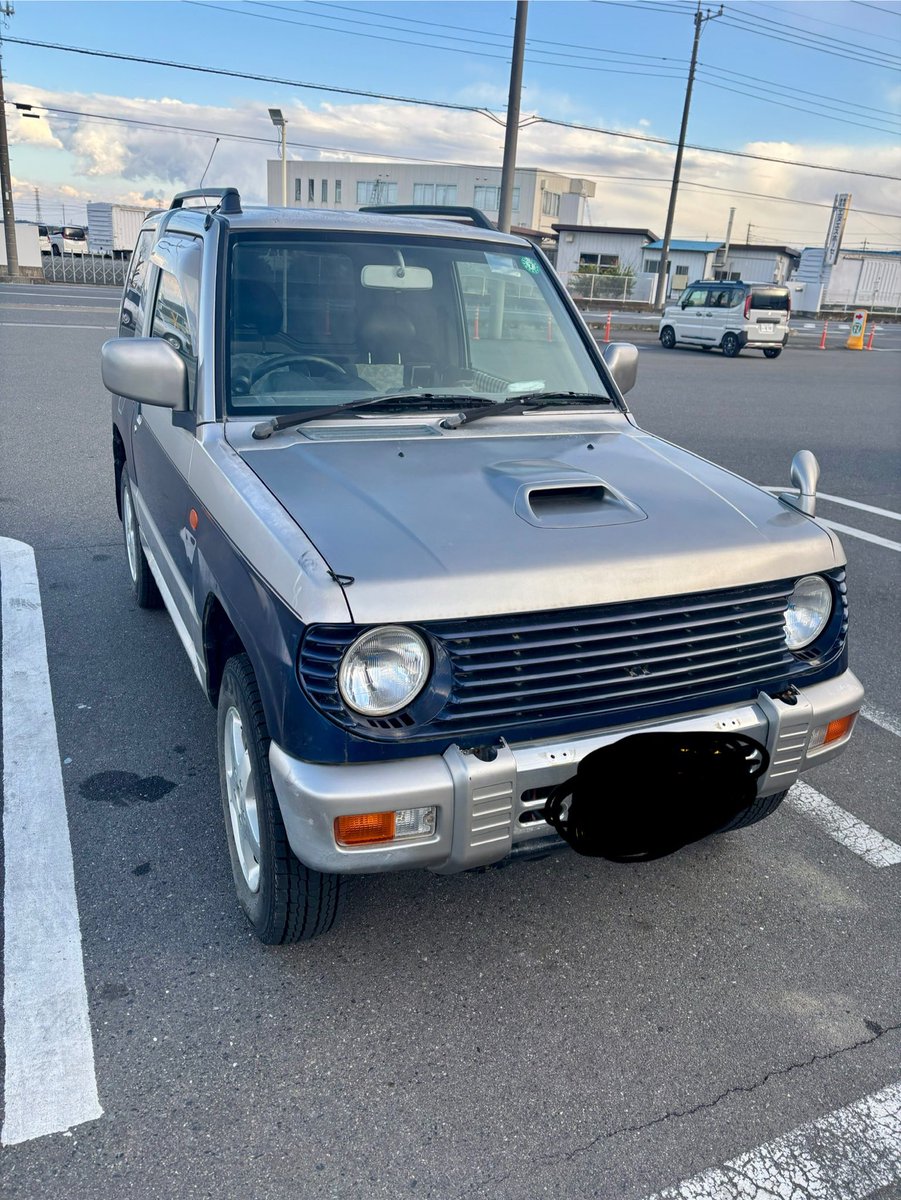 shup217's tweet photo. パジェロミニ　売ります。
実働車検付き今年11月末まで、
ターボ5MT 訳あり。要現車確認。
走る、曲る，止まる問題ないです。
訳あり内容は、メモのスクショをご覧ください。
値段は、10万で、フォロワーさん、業者さん優先で売りたいのでその方は、値引きします。
場所は、埼玉県北部になります。 https://t.co/3VeaUAw4Ki