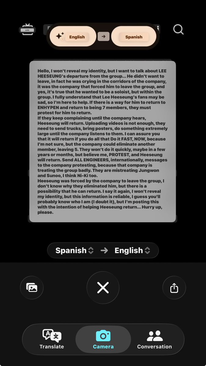i was sent this. i don't know if it's true, BUT WE NEED TO MOVE AND NON-STOP