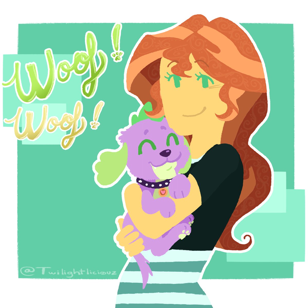 Twilightliciouz's tweet photo. Puppy ๐พ๐ถ (Request)
#mlp #mylittlepony #mylittleponyart #SunsetShimmer #SpikeMLP https://t.co/RTkya0P5zQ