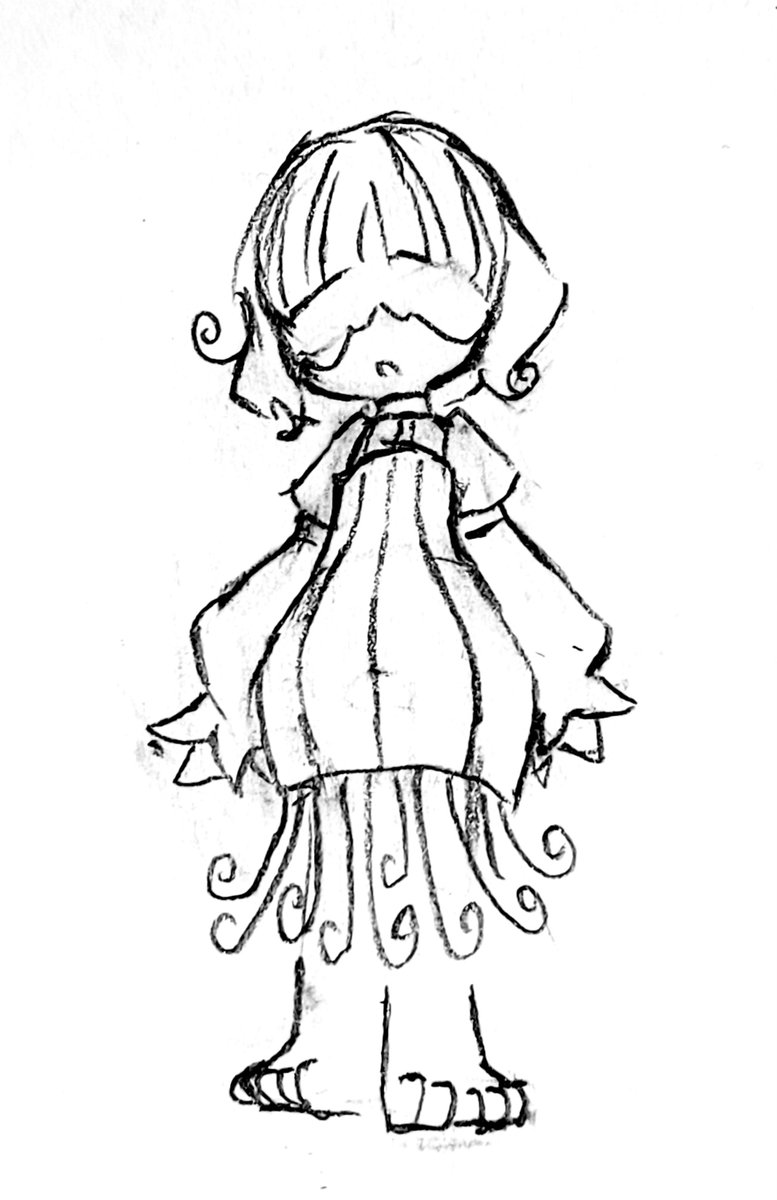 KiyZiy's tweet photo. The immortal witch.
Her design is based off the Medusa state of the immortal jellyfish https://t.co/IVU6yl3Gji