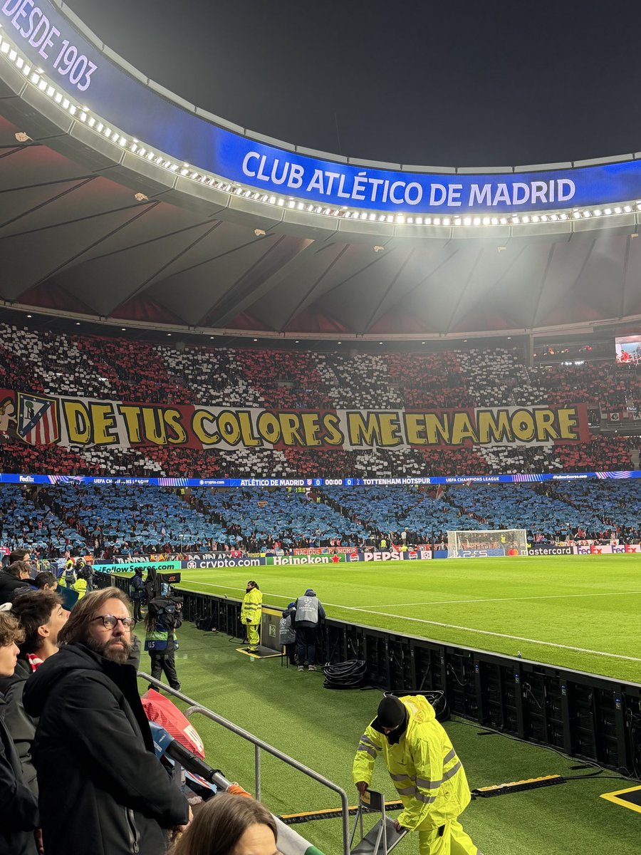bhuistede's tweet photo. Atlético Madrid - Tottenham Hotspur! #atltot #atleti #championsleague https://t.co/augSeWiVZ3