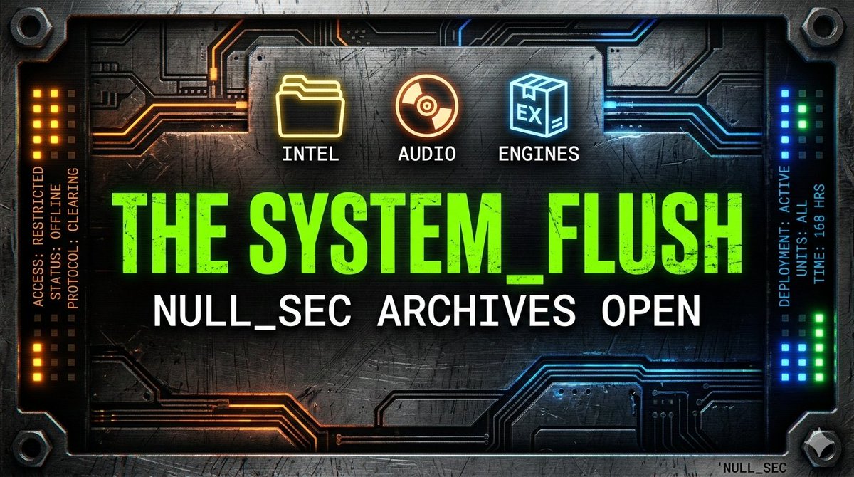 DJiD01T's tweet photo. [ CORE_LOGIC ] :: THE SYSTEM_FLUSH
$198.74 worth of iD01t catalog for $20.
🔗 https://t.co/eyXkffaxZC
#indiedev #gamedev #itchio #indiegame #pixelart #gameassets #pythonprogramming #cyberpunk #sounddesign #gamedevelopment #devtools #indiegames #gamemusic #bundleSale #HTML2Win https://t.co/UB5VXwcMKC