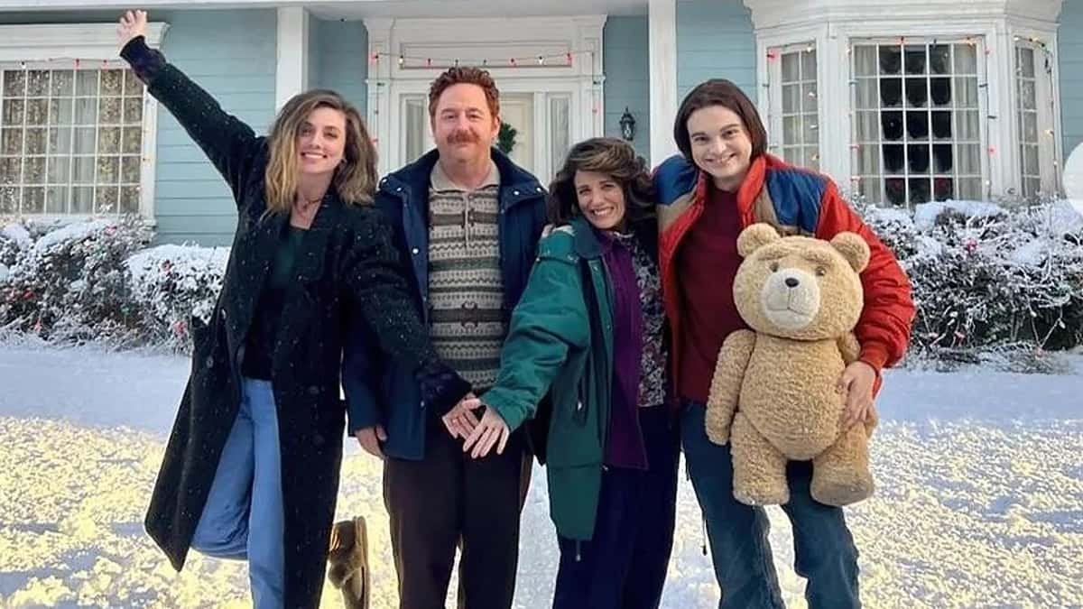 CyberShow25's tweet photo. Goodbye, Ted.
2024 - 2026
See you one day again ; )
"Don't cry because it's over. smile because it happened"- Ted 2026 (my goat) 🥹🧸💔👋
(Really hope we get to see this cast again 😭🤞)
#Ted #teddy #TedS2 #susangrabmeabeer 🫡 https://t.co/sg1TINiqhn