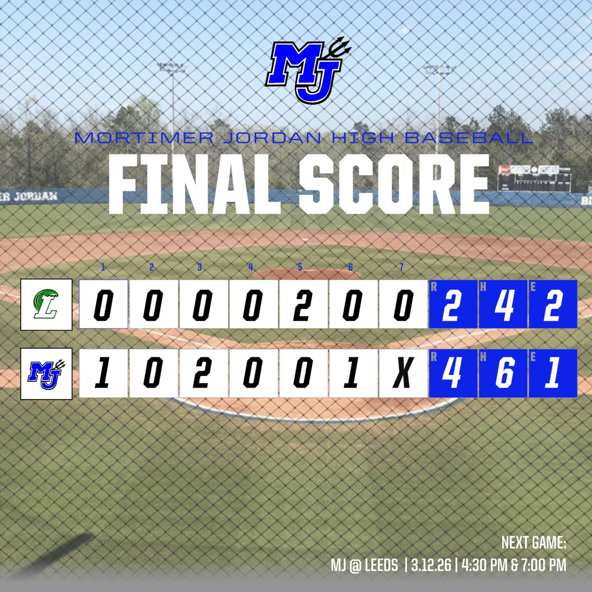 MJHS Baseball tweet media