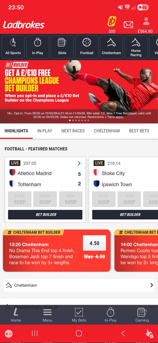 The In-Play Genie tweet media