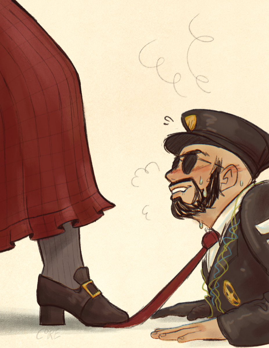 Somthing quick. This is my favorite dynamic for them both tbh
#OutlastTrials #mothergooseberry #lelandcoyle