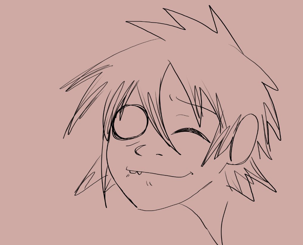 i promise im not dead just busy lkmfao.......
unrelated 2D doodle #gorillaz
