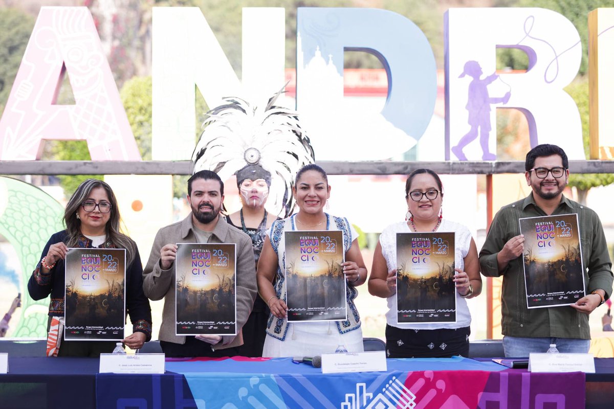 vmpuebla's tweet image. Metrópoli| San #Andrés Cholula #presenta el festival #Equinoccio2026

@LupitaCuautleT
@SnAndresOficial

#VisiónMetrópoli 

Visítanos 
visionmetropoli.com 

visionmetropoli.com/san-andres-cho…