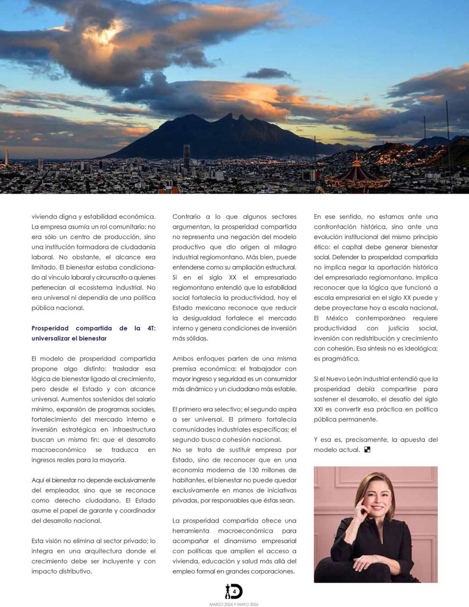 LoQuePasaEnNL's tweet photo. Algunos dicen que los Regios no somos compatibles con la #4T

Los invito a leer este artículo de opinión de @estelysz publicado en la revista #DIVERGENTE.

Éste es el link de la revista: https://t.co/gx4stF24Hw https://t.co/ZCZLVbniIr