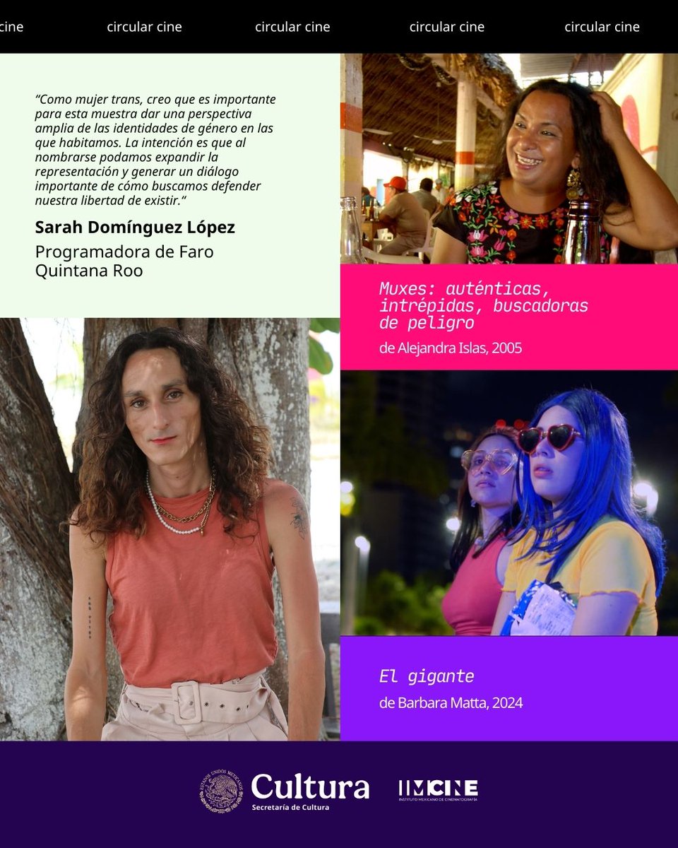 imcine's tweet photo. Detrás de cada función hay muchas decisiones que la hacen especial. Karina, Pía y Sarah revelan su proceso en #EllasPrograman. 

Da un vistazo al trabajo de programar cine y no te pierdas las 6 películas elegidas del 8 al 15 de marzo en cines, televisoras y @nuestrocinemx. https://t.co/aU0yYUMJU8