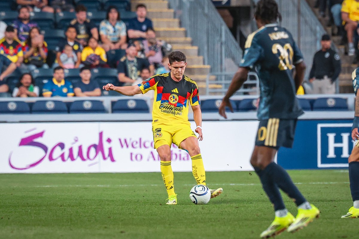 LigaBBVAMX's tweet image. Termina el primer tiempo. ⚽️

#Philadelphia 0-1 @ClubAmerica 

#LigaMXEnConcaChampions #ChampionsCup @TheChampions