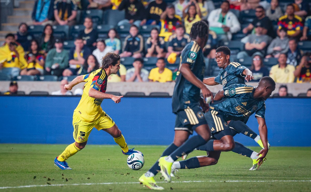 LigaBBVAMX's tweet image. Termina el primer tiempo. ⚽️

#Philadelphia 0-1 @ClubAmerica 

#LigaMXEnConcaChampions #ChampionsCup @TheChampions