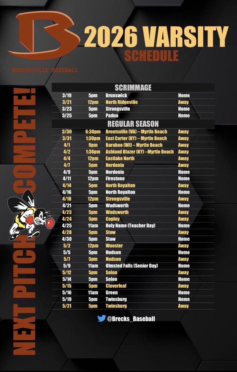 Bees Baseball tweet media