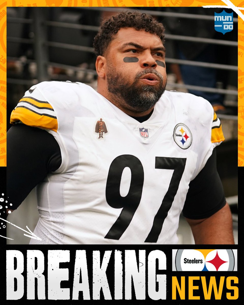 MundoNFL's tweet image. UN AÑO MÁS PARA CAM HEYWARD 🚨

El liniero defensivo extiende su contrato hasta 2027 y recibirá 32.25 MDD totales con $16.25M garantizados. (Vía @RapSheet)

#MundoNFL | #HereWeGo