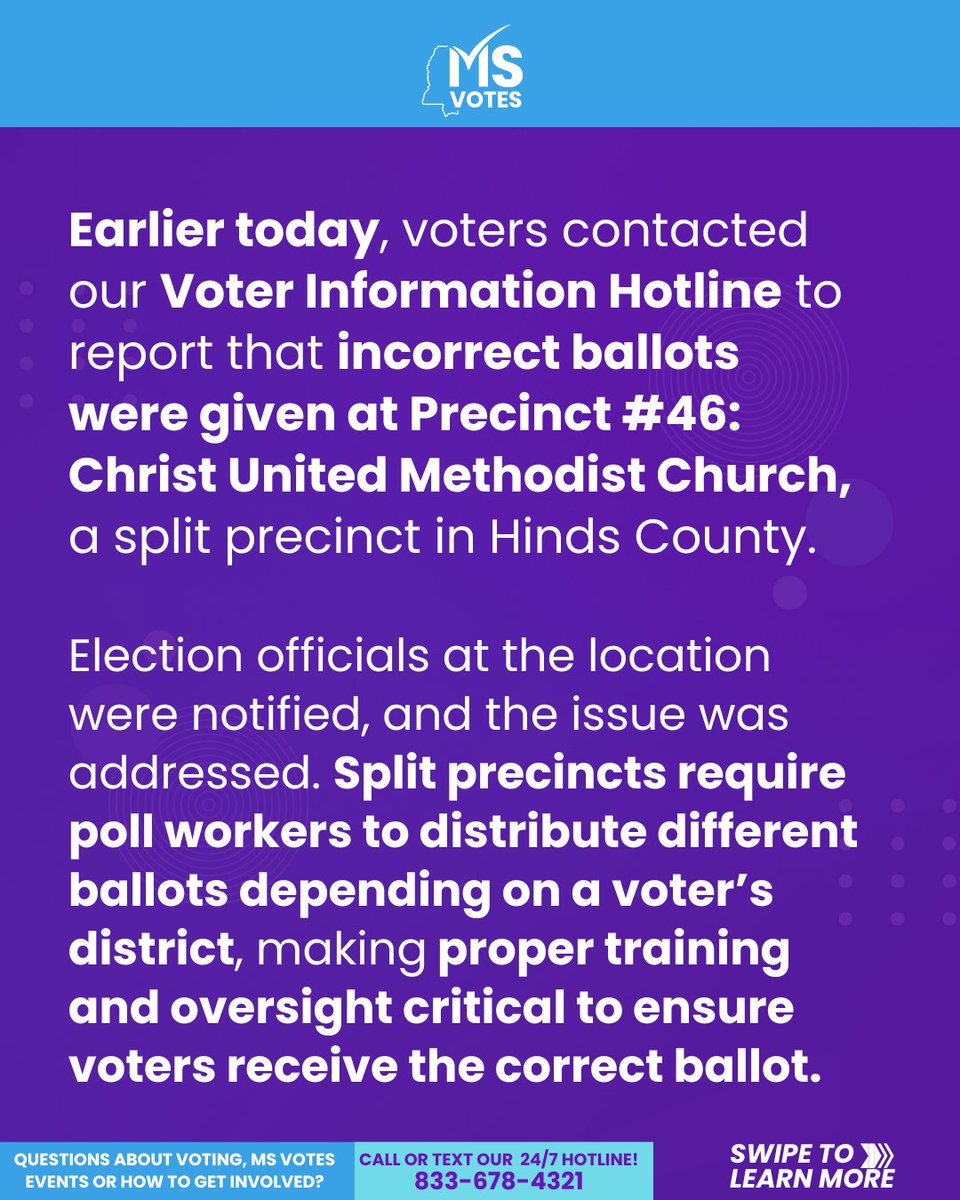 Mississippi Votes #StayVocalActLocal tweet media