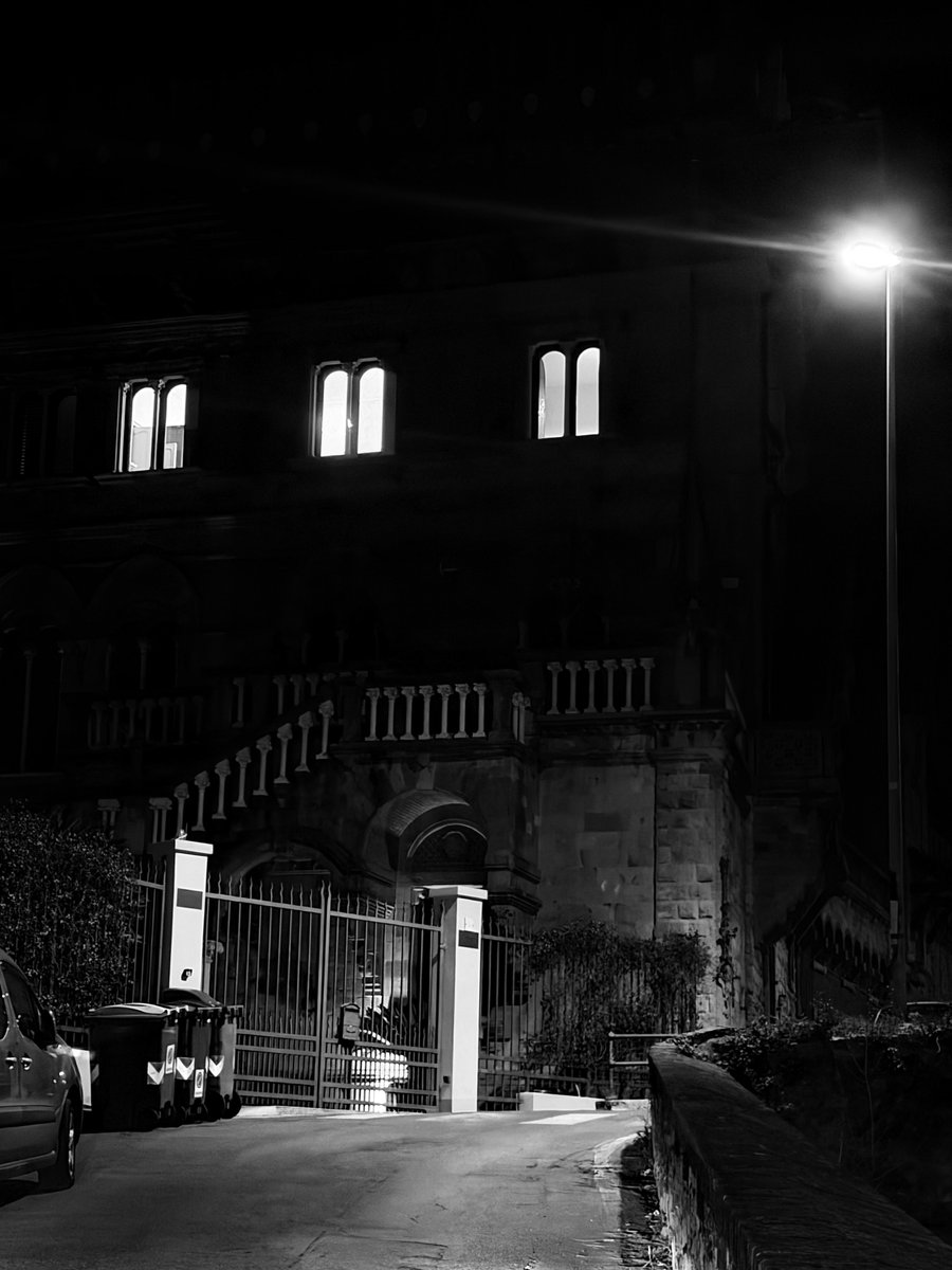 Alonein43672278's tweet image. #photography #blackandwhite #palace #windows #lights #night