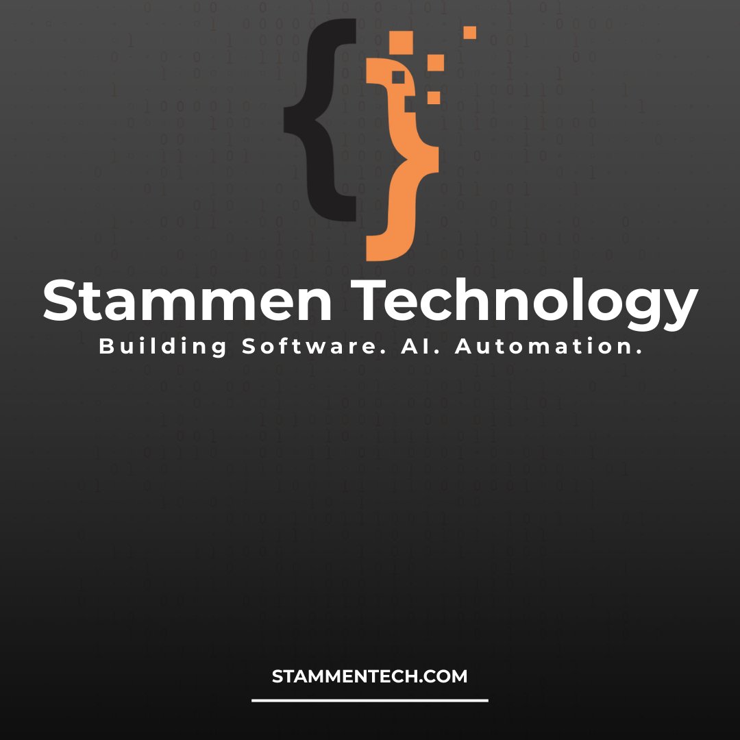 StammenTech's tweet image. Stammen Technology has been busy behind the scenes.

We build custom AI systems, internal business software, and scalable SaaS platforms for growing companies.

Our focus is helping businesses eliminate repetitive work and operate more efficiently through intelligent software.