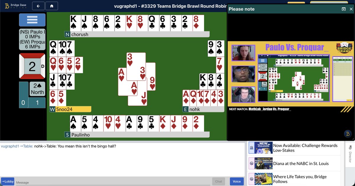 Bridge Base Online tweet media