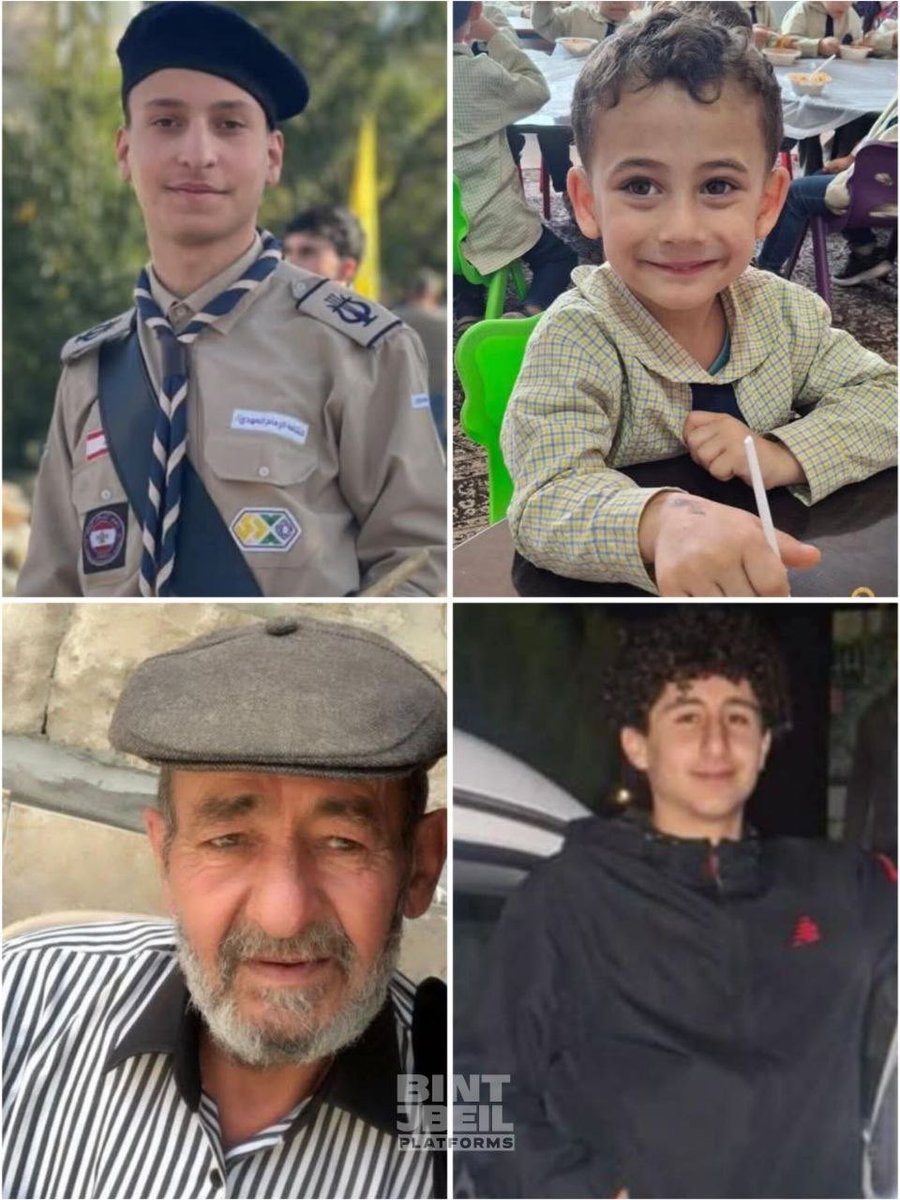 WarMonitors's tweet photo. ⚡️Martyred Lebanese civilians in the Israeli airstrike on Shahabiya https://t.co/7ap7FtEYzM