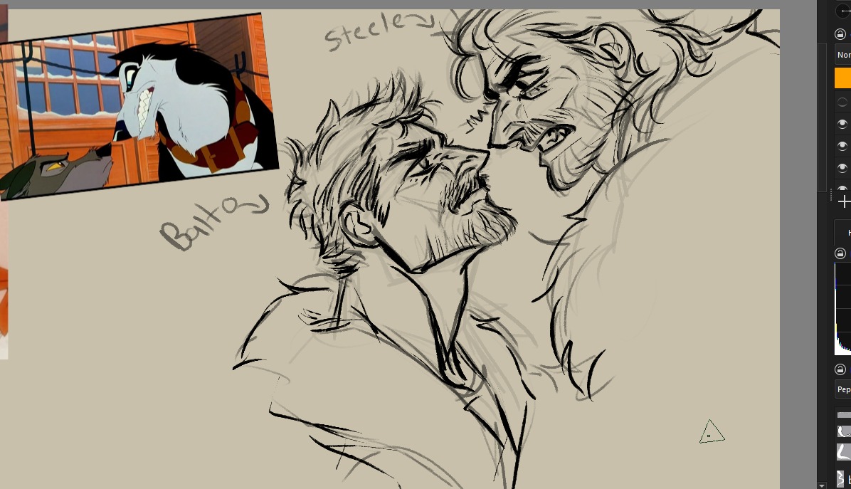 keneth_007's tweet photo. They're both sexy🐺🐺
#Balto #Steele #BaltoMovie #Fanart https://t.co/B6q7yiwnyV