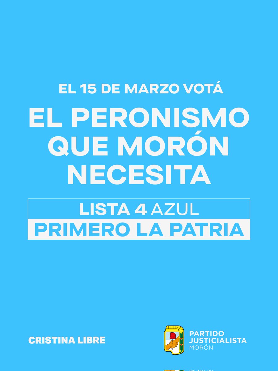 Fuerza Patria Morón tweet media