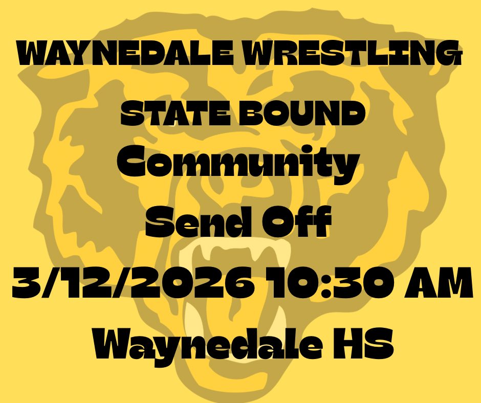 Waynedale Wrestling (@goldenbearswres) on Twitter photo 