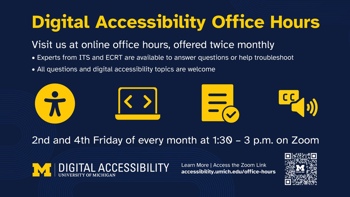 UMich ITS tweet media