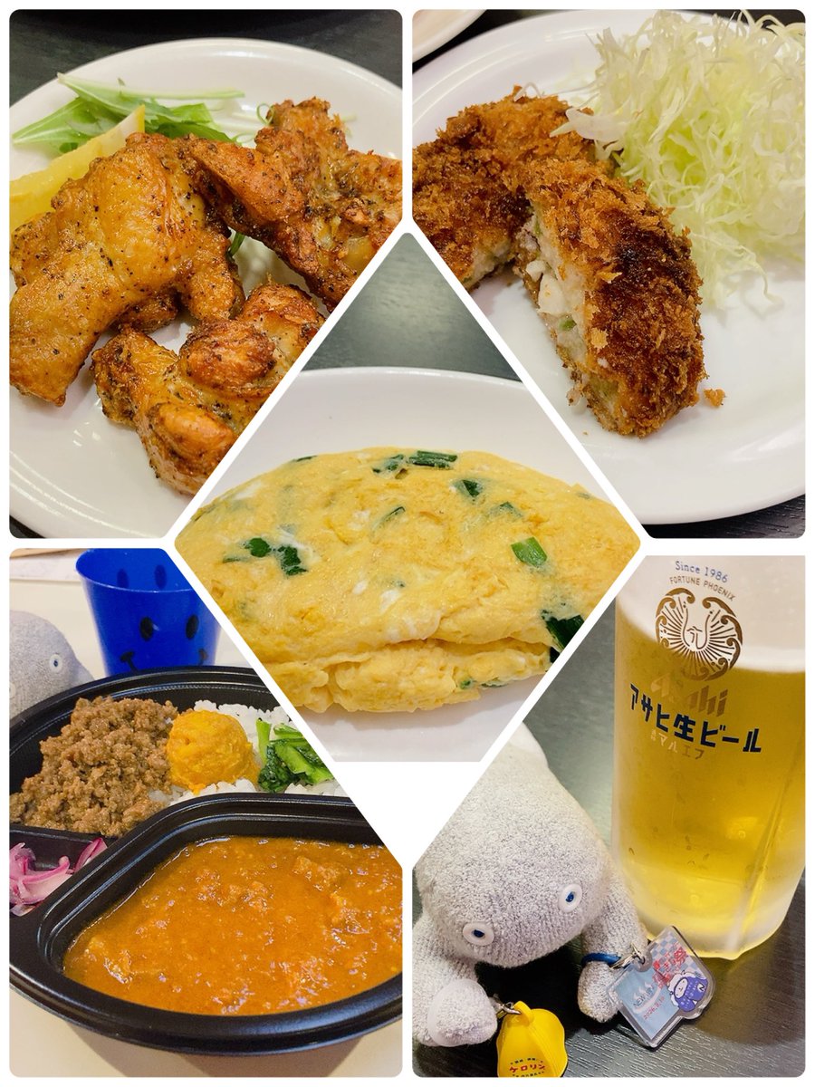 tarayu37's tweet photo. 山賊みたいにもりもり食べて飲んだ。チエノワカレーは美味しくて食べ終わったらますます食欲が湧く魔法のカレー!
その足でレストランで炙り手羽、イカメンチ、ニラたまを食べて、五階に行って爆睡。
寝にきな祭、だったので正解の過ごし方じゃないかと思う。NWのクッションと毛布は寝心地がいい
#NWLD https://t.co/BvuBmzRrvy