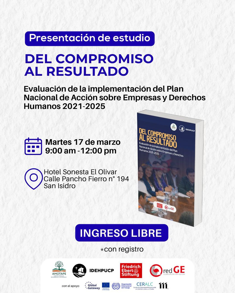 RedGE Perú tweet media