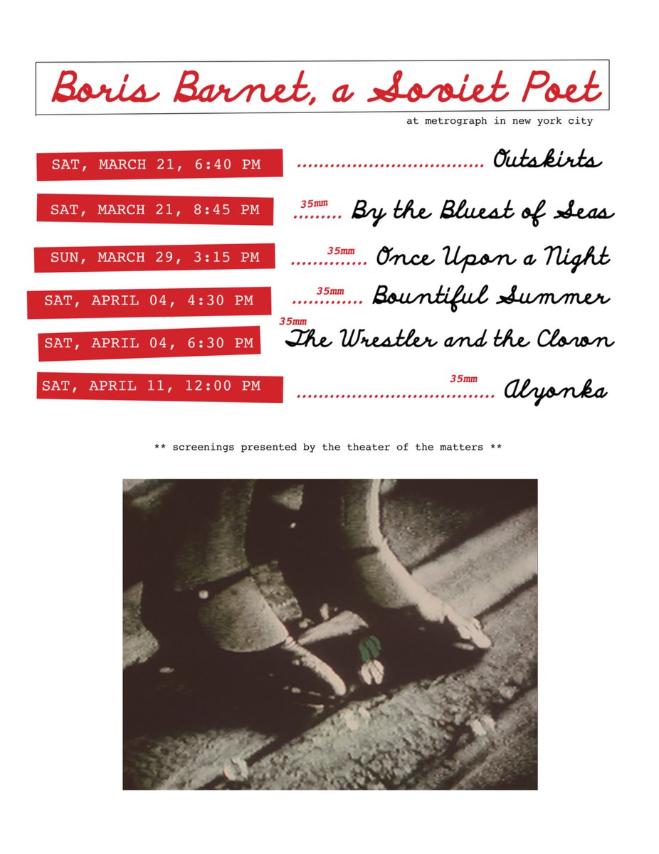 The Theater of the Matters tweet media