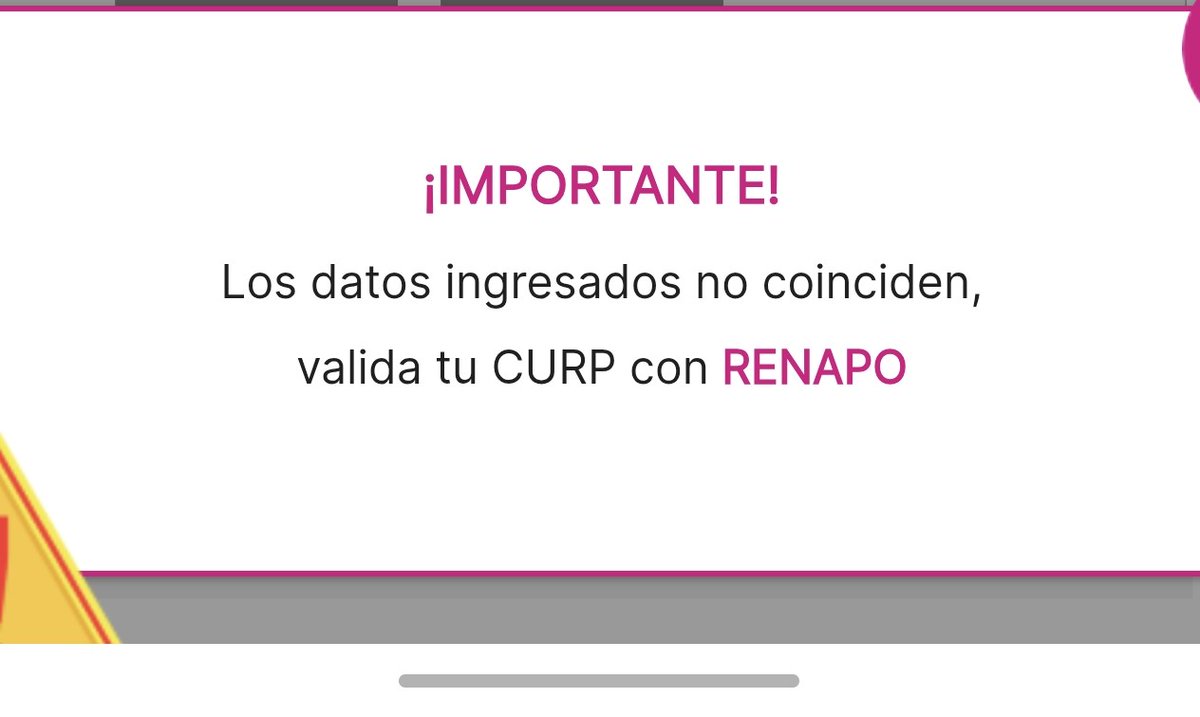 pp_jerry29's tweet photo. @INEMexico no funciona su página para citas, metas la CURP que metas aparece la misma leyenda https://t.co/En3TOPfcqN