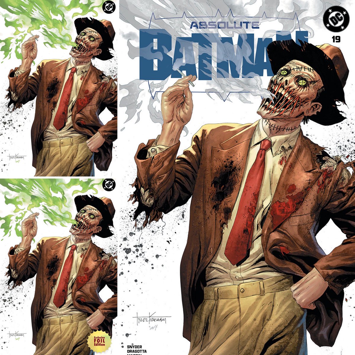 Brand new Absolute Batman cover. Featuring the first appearance of ...