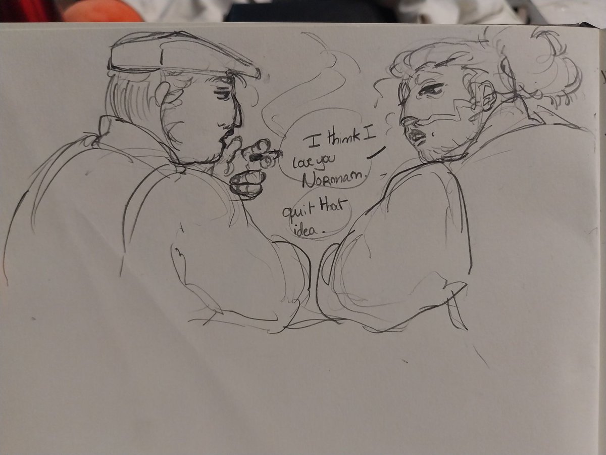 Palirus1's tweet photo. Jack x Norman content for thoses pure of heart
#BATIM #Bendyfanart #Bendy #NormanPolk #Jackfain https://t.co/Zb9OHHHau0