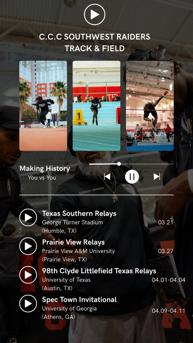 C.C.C Southwest Raiders Athletics tweet media