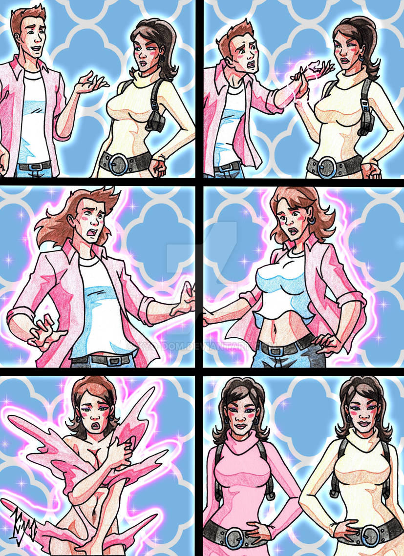 MeadowPictures's tweet photo. Sequences Comics (Part 2) by Kyo-Dom on DeviantArt #tg #tf #genderbender #tgtransformation #sequences #comics #deviantart #maletofemaletransformation #tgtf #tftransformation #games #robot #TheLegendsOfZelda #mtf #ftf #transformation #mtftransformation #Zelda #tftg https://t.co/xaTqgMPapM