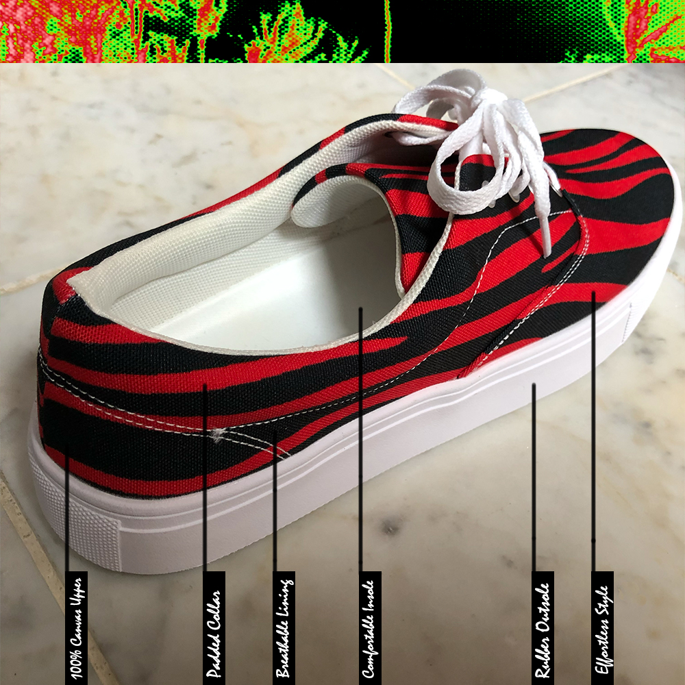 ZoneLush's tweet photo. Introducing the BLOOD VENOM SNEAKER. Get yours at https://t.co/BwsRw6RFD0 https://t.co/GorhsV6JeL