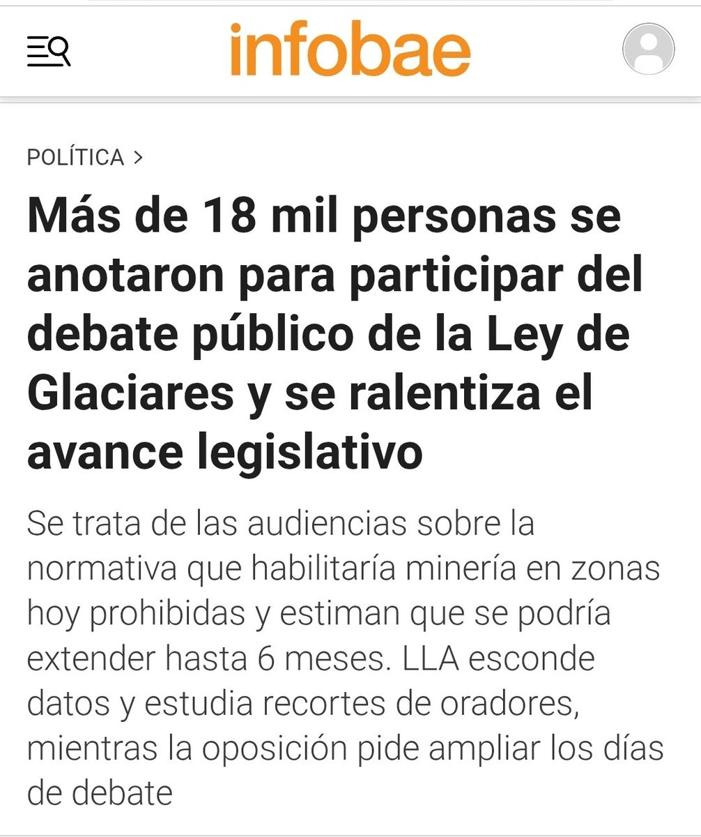 El movimiento socioambiental está rompiendo récords y sacudiendo la modorra política.

Van 20 mil anotados a la Audiencia Pública (y faltan 10 días de inscripción).

 ¡Un límite ciudadano a la entrega!

(a ver si Periodistas y politicos dejan de ningunear al ambientalismo)