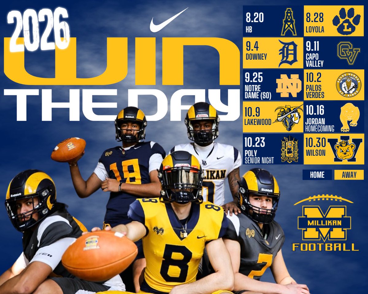 Millikan Football 🐏 tweet media