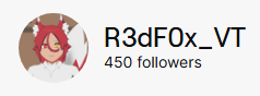 R3dF0x_VT's tweet image. We did it! We made it to 450 followers on #twitch!
Thank you so much everyone, it's been fun 🦊
Catch me Friday~Monday's!
Link in bio
#r3df0x #r3d #kitsune #streamer #indievtuber