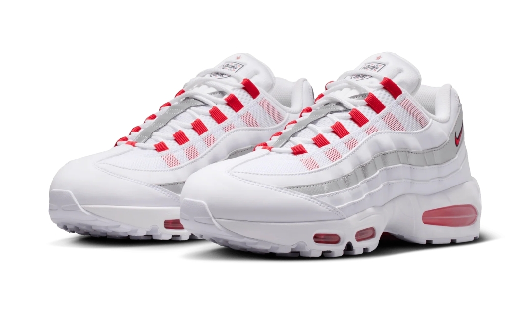fullress's tweet photo. 【2026年 3/23 発売】
NIKE AIR MAX 95 SE BIG BUBBLE “England/White/Speed Red” (ナイキ エア マックス 95 ビッグバブル “イングランド/ホワイト/レッド”) [IQ0176-100]

https://t.co/akg8WDttEZ https://t.co/B0BXbPav9r