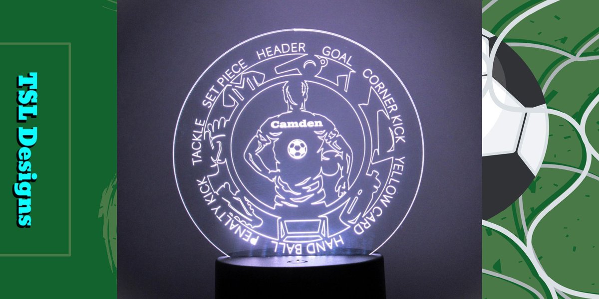bythebeach1214's tweet photo. Personalized Soccer Boy Night Light, Colorful Led with Remote
https://t.co/QmvjsygByI
#nightlight #light #Personalized #soccer #soccerplayer #shopsmall #smallbusiness #etsy #glowforge https://t.co/zjR6kxpvuA