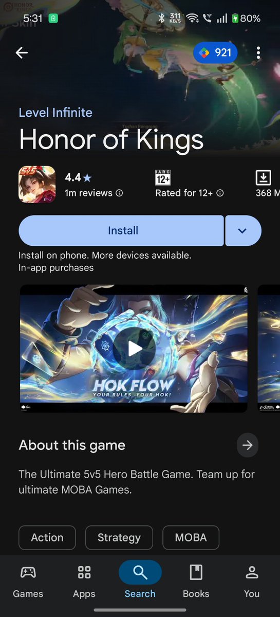 meekhok's tweet photo. After waiting for so long…
It’s finally here! 🎮🔥
Honor of Kings is now available in India 🇮🇳 on Play Store!

Indian servers.
Indian players.
A new MOBA era begins.

See you in the Gorge! 👑

@HOKIndia  @HonorOfKings 

#honorofkingsindia #Hok #moba #comingsoon #honorofkings https://t.co/uReP0RgL03