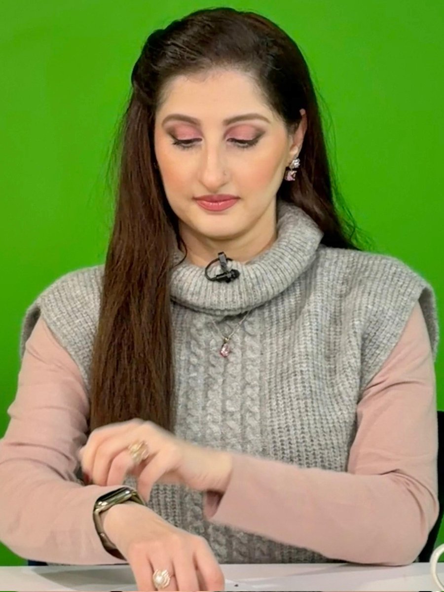 MediaSpringPk's tweet photo. BTS! @DrArooba1 at the recordings of her webshow #Kasauti https://t.co/1b7VTiJFMW
