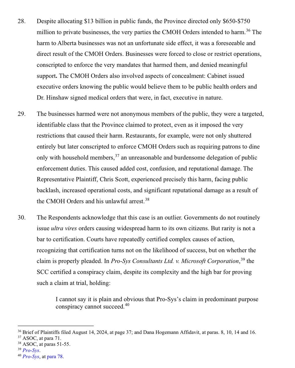 After a day in the Alberta Court of Appeal, I am trying to come to terms with something.

When citizens sue the government for unlawful actions, the government seems to do everything possible to evade responsibility. It raises a fundamental question: is the role of government